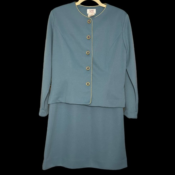 Vintage Blue Skirt Set‎ - Picture 1 of 6